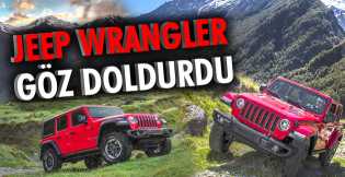 Jeep Wrangler göz doldurdu