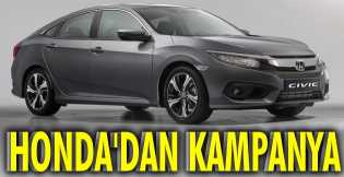 Honda'dan Şubat ayına özel sıfır faizli Civic fırsatı