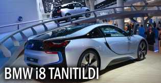 BMW i8 tanıtıldı...