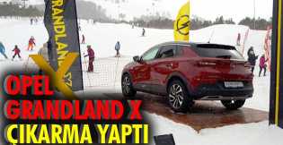 Opel Grandland X çıkarma yaptı