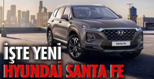 işte yeni Hyundai Santa Fe