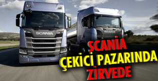 Scania çekici pazarında zirvede