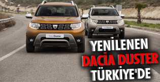 Yeni Dacia Duster Türkiye'de