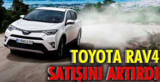 Dünyanın en çok satılan SUV'u Toyota RAV4