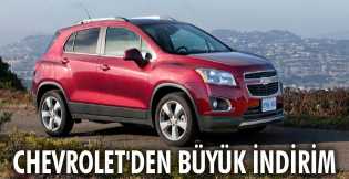 Chevrolet'den  8.500 TL'ye varan indirim