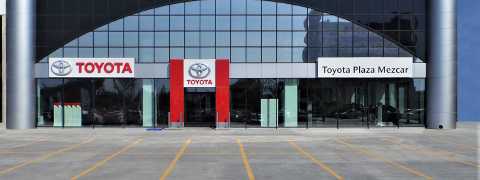 TOYOTA PLAZA MEZCAR AÇILDI