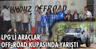 LPG'li araçlar Off-Road kupasında yarıştı 