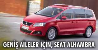 Aile boyu ve yolculuk: SEAT Alhambra