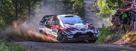 TOYOTA'DAN FİNLANDİYA RALLİSİ'NDE ZAFER