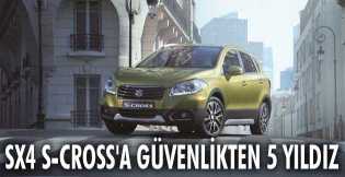 Suzuki SX4 S-Cross'a, Euro NCAP'tan 5 yıldız