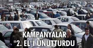 Otomobil kampanyaları "2. el"i unutturdu