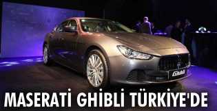 Maserati Ghibli Türkiye'de