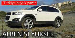  Chevrolet Captiva'nın albenisi yüksek