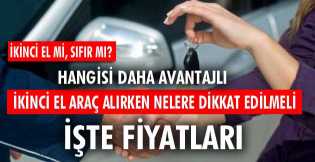 En çok satılan ikinci eller ve fiyatları