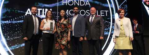 Honda Türkiye’ye çifte ödül