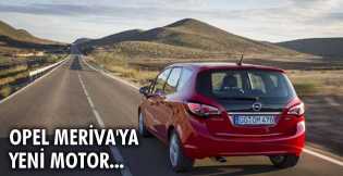 Opel'in yeni nesil 1.6 lt CDTI dizel motoru Meriva'da