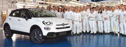 Fiat 500X’in üretimi 500 bini geçti