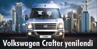 Volkswagen Crafter Turizm modeli yenilendi