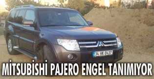 Mitsubishi Pajero engel tanımıyor