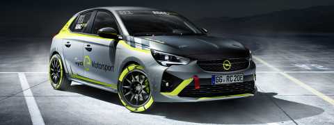 Opel'in yeni elektrikli ralli aracı: Corsa-e Rally