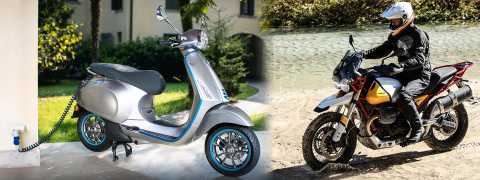 Vespa, Moto Guzzi ve Piaggio teste çıkıyor