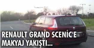 Renault Grand Scenic'e Makyaj yakıştı