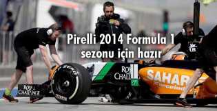 Pirelli 2014 Formula 1 sezonu için hazır!