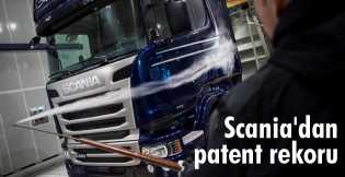 Scania'dan patent rekoru