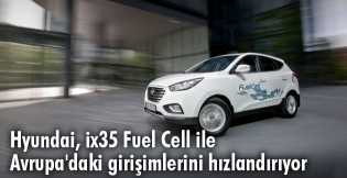 Hyundai, ix35 Fuel Cell ile Avrupa'daki girişimlerini hızlandırıyor