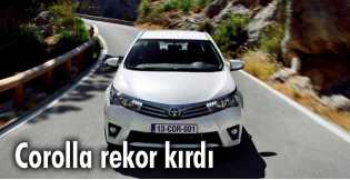 Toyota Corolla rekor kırdı