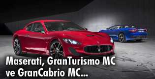 Maserati, GranTurismo MC ve GranCabrio MC...