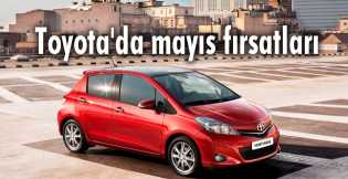 Toyota'da mayıs fırsatları