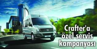 Volkswagen Crafter'a özel servis kampanyası