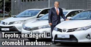 Dünyanın en değerli otomobil markası; Toyota