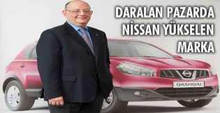 Daralan pazarda Nissan yükselen marka