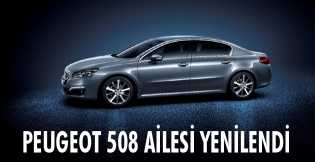 Peugeot 508 ailesi yenilendi