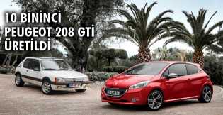 10 bininci PEUGEOT 208 GTi üretildi