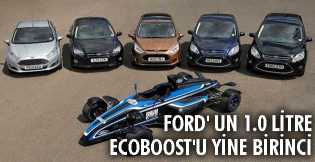 Ford' un 1.0 litre EcoBoost'u yine birinci