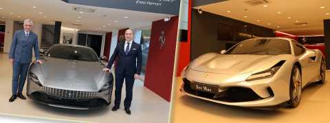 Ferrari için özel showroom