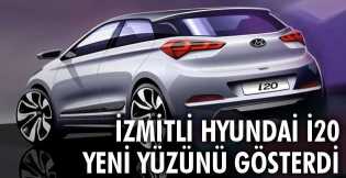 İzmitli Hyundai i20 yeni yüzünü gösterdi