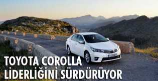 Toyota Corolla liderliğini sürdürüyor