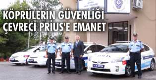 Köprülerin güvenliği Prius'e emanet