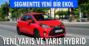 Yeni Yaris segmentte yeni bir ekol