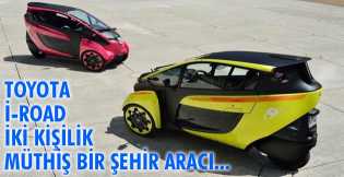 Toyota i-Road yola iniyor