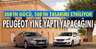 Peugeot 308 ve 508 yenilendi