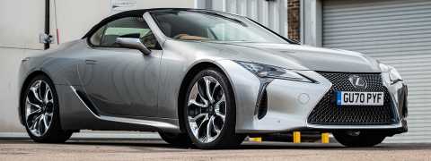 Lexus LC Convertible modeli testlerden geçti