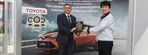 Toyota Otomotiv Sanayi Türkiye’ye ödül