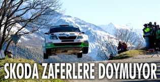 Skoda ralli zaferlerine doymuyor