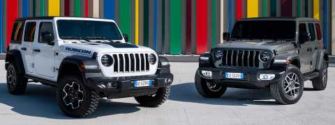  Jeep Wrangler artık elektrikli