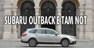 Subaru Outback'e tam not